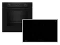 Produktbild: Neff BX48PIB0 Set Pyrolyse Backofen B2CCG6AK3 + Induktionskochfeld T58SHF1L0