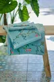Produktbild: PiP Studio Handtuch Les Fleurs Blue 16X22 Set A 3 Blau 100% Cotton, terry velour, 500, Baumwolle (1-St), Handtuch Frottetuch