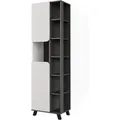 Produktbild: Vicco - Hochschrank Karen, Anthrazit/weiß, 50 X 175 Cm Mit 2 Türen