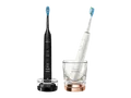Produktbild: PHILIPS Sonicare HX9914/57 DiamondClean 9000 Doppelpack Elektrische Zahnbürste Schwarz/Rose Gold, Reinigungstechnologie: Schalltechnologie