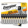 Produktbild: Energizer Alkaline Power Batterien AA (48 Stück) - Hochleistungsbatterien 1,5V - Batterie für Haushalt und Büro - 100% plastikfreie Recycelbar Verpackung - 7 Jahre lagerfähig [Exklusiv bei Amazon]