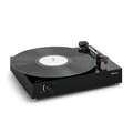 Produktbild: The Player Plattenspieler Selbstbauset inkl. Lautsprecher 33/45 U/min Schwarz