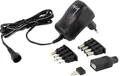 Produktbild: HyCell 1201-0005 Steckernetzteil, einstellbar 3 V/DC, 4.5 V/DC, 5 V/DC, 6 V/DC, 7.5 V/DC, 9 V/DC, 12 V/DC 300 mA 3.6 W