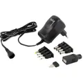 Produktbild: HyCell 1201-0005 Steckernetzteil, einstellbar 3 V/DC, 4.5 V/DC, 5 V/DC, 6 V/DC,