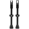 Produktbild: Peaty's X Chris King MK2 Tubeless Ventil Presta - Integrierter Speichenschlüssel & Ventilkernentfernungskappen, Mountainbike, Rennrad Fahrrad Reifen, Kompatibel einfügen, 7075 Aluminium - 60mm Schwarz
