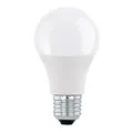 Produktbild: EGLO E27 LED Lampe, Glühbirne 8,8 Watt (entspricht 60 Watt), 806 Lumen, 4000 K, Leuchtmittel neutralweiß, Glühlampe opal weiß, A60, Ø 6 cm