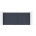 Produktbild: Casanoov Schiebetor Aus Aluminium Carpatia 400x180cm Grau