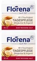 Produktbild: ✅ Florena Tagespflege Sheabutter & Argan Gesichtscreme 48h Feuchtigkeit 2x 50ml✅
