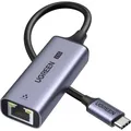 Produktbild: Adapter USB-C - Ethernet (RJ45) 2.5Gb/s Ugreen CM648 Netzwerkadapter Grau