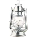 Produktbild: Lunartec Nostalgische Petroleum-Sturmlaterne mit Glaskolben, verzinkt, 24 cm