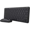 Produktbild: Trust LYRA kabelloses und komp.Multi-Device Tastatur & Maus Set mit Bluetooth & USB-Empfänger