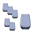 Produktbild: Wassergläser Saftgläser Wasserglas Saftglas Stölzle Elements blaugrau 6er Set