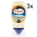 Produktbild: 3x Calvè bontà fresca mayo mit fettarmem Joghurt würzen squeeze sauce 225 ml