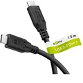 Produktbild: Goobay USB-C?-Kabel, 1 m, schwarz