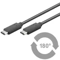 Produktbild: Goobay 67976 USB 3.1 SuperSpeed+ Kabel C-Stecker 1m Datenkabel 10Gbit/s USB 3.1