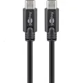 Produktbild: USB C Kabel 3.1 USB C Stecker auf USB C Stecker 1 m Power Delivery 5 Gbit/s