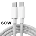 Produktbild: Ladekabel USB C 60w Schnell für iPhone 15 16 Plus Pro Max Samsung Xiaomi Fast