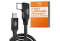 Produktbild: Wheeloo Ebike Ladekabel für alle Fahrradcomputer zB. Bosch, Yamaha, Impulse Smartphone-Kabel, Mikro USB Kabel mit OTG Funktion
