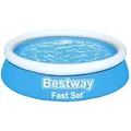 Produktbild: Bestway - Fast Set Aufblasbarer Pool Rund 183x51 cm Blau