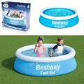 Produktbild: Bestway Fast Set Family Quick Up Pool Planschbecken Kinder Swimmingpool 183cm