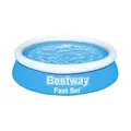 Produktbild: Bestway Aufblasbares Schwimmbecken für Erwachsene Ring 183x51 cm Garten 57392