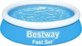 Produktbild: Bestway 57392 Fast Set Quick up Pool Kinder Planschbecken Rund 940 L 183 x 51 cm