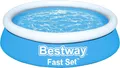 Produktbild: Bestway Fast Set Pool, rund, ohne Pumpe 183 x 51 cm, Wasserkapazität (80%): 940L