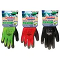 Produktbild: Spontex Arbeitshandschuhe Winter Worker Recycling, Latex-Beschichtung, farbig sortiert, 10/XL, 6 Paar