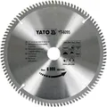 Produktbild: Yato Sägeblatt 250 x 30 mit 100 Zähne TR-F, für Aluminium YT-6095