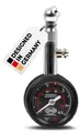 Produktbild: HEYNER® Reifendruckprüfer Luftdruckprüfer Manometer Kontrollsystem für Reifen bis 4,5 bar Druckprüfer für Auto Fahrrad und Motorrad