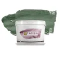 Produktbild: TADESSI Color Vista Wandfarbe Grün - Waldgrün - Sage Green - Matte Dispersionsfarbe - Hochwertige Innenfarbe für Wand und Decke - 2.5 Liter