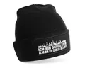 Produktbild: Herzbotschaft Beanie Strickmütze Beanie mit Spruch ICH BIN SCHALKER (Mütze mit Aufdruck, Skimütze) Unisex SoftTouch angenehm weiche und warme Wintermütze Einheitsgröße