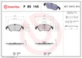 Produktbild: BREMBO P 85 145 Bremsbelagsatz, Scheibenbremse for  AUDI AUDI (FAW) VW (SVW)