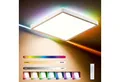 Produktbild: LQWELL Deckenleuchte LED Deckenlampe Dimmbar mit Fernbedienung, Flache Deckenbeleuchtung, QUAD, LED fest integriert, 24W 2500LM, 3000-6500K RGB Weiß, für Wohnzimmer Schlafzimmer Esszimmer Balkon Korridor, 300 * 40mm