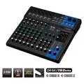 Produktbild: Yamaha MG12XUK, 12 Kanäle, 22,9 W, Schwarz - Schwarz