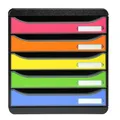 Produktbild: EXACOMPTA Schubladenbox BIG-BOX PLUS, 5 Schbe, harlekin