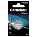 Produktbild: 10x CR2330 Lithium Knopfzelle 3 Volt ø23x3,0mm von Camelion im Einzel-Blister