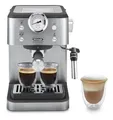 Produktbild: DeLonghi EM450.M Linea Classic Siebträger Kaffeemaschine 15 bar 1350 W