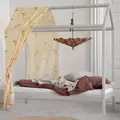 Produktbild: Mid.you Hausbett, Grau, Holz, Kiefer, 70x160 cm, in verschiedenen Farben erhältlich, nur für Rollroste geeignet, Kinder- & Jugendzimmer, Kindermöbel, Kinderbetten, Hausbetten