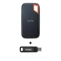Produktbild: SanDisk Extreme Portable SSD 2 TB V2 - USB-C 3.2 Gen2 IP65 wasserresistent + ...