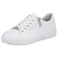 Produktbild: Rieker Sneaker mit Memosoft-Innensohle, Freizeitschuh, Halbschuh, Schnürschuh weiß 42 EU