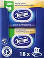 Produktbild: Tempo Toilettenpapier feucht Tempo Sanft Pflegend Trio-Pack 18 Stück 42 Blatt