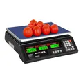 Produktbild: Steinberg Systems Kontrollwaage Marktwaage Obstwaage SBS-PW-352B (bis 35 kg, Genauigkeit 2 g, LCD-Display, Akku bis 40 Std. Betrieb, versch. Funktionen) Schwarz