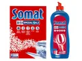 Produktbild: Somat 5in1 Spülmaschinenpflege SET, Klarspüler 750ml & Spezial-Salz 1,2Kg, Wasser