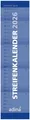 Produktbild: 2026 ADINA Streifenkalender XXL blau 64x15cm Monatskalender