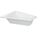 Produktbild: Duravit Badewanne Paiova 180 x 140 cm, weiss, Ecke links