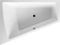 Produktbild: Duravit Badewanne PAIOVA 1800 x 1400 mm, 1 Rückenschräge links weiß