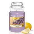 Produktbild: Yankee Candle Duftkerze im Glas (groß) | Lemon Lavender | Kerze mit langer Brenndauer bis zu 150 Stunden | Perfekte Geschenke für Frauen