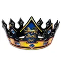 Produktbild: Liontouch - Triple Löwen Königskrone | Für Kinder ab 3 Jahren – Größenverstellbar | Mittelalterliches Schaumstoffspielzeug für Jungen | Perfektes Accessoire für Rollenspiele & Verkleidung
