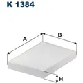 Produktbild: Innenraumfilter K1384 Filtron